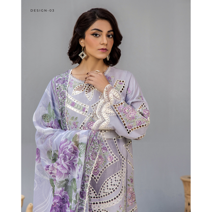 UTT-07 Luxury Festive Summer Lawn Collection | Ready to Wear | Traditional Thread