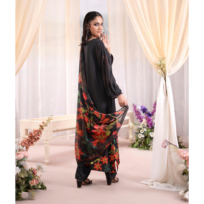 RA-20 3 Pc Printed Silk Collection |Ready to Wear | Raniya.h