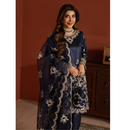 UA-170 Raw Silk Embroidered Festive Collection