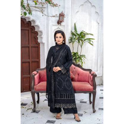 UMRZ-54 "Image Kari" Linen Festive Mother & Daughter Collection by Rangz