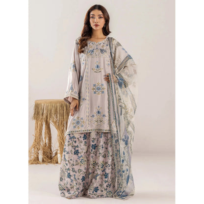 UTT-18 VOL 2 Embroidered Printed Linen Festive Collection by Traditional Thread
