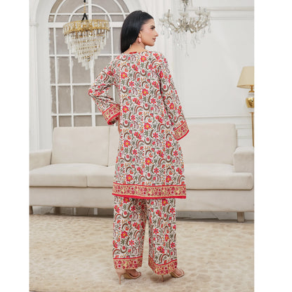 UMS-60 "Attire" Lawn 2 Piece Co-Ords Set by Simrans