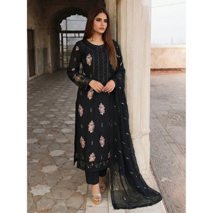 UA-201 Embroidered Cotton Festive Collection By Umnaa | Ready to Wear Pakistani Asian clothes
