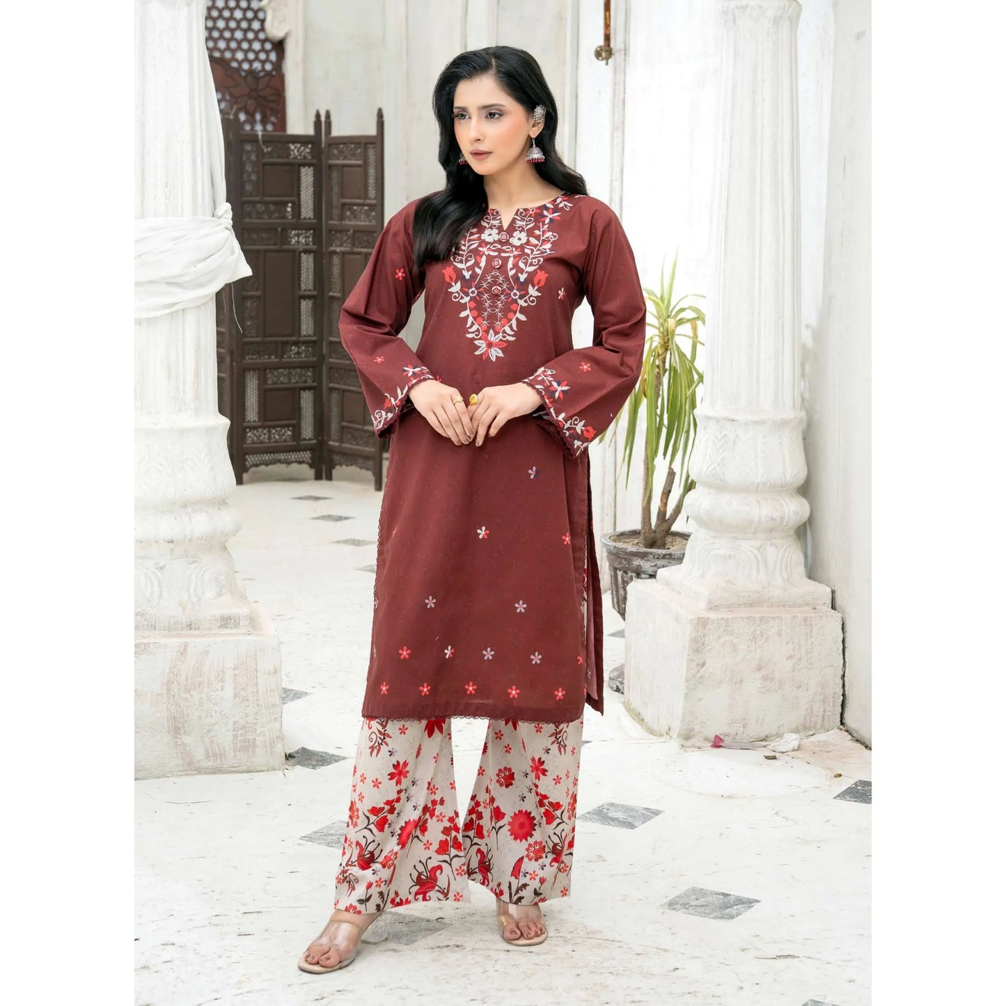 UMRZ-63 "Aleezay Prints" by Rangz Printed Lawn Co Ord set collection| Ready to Wear Pakistani Asian clothes
