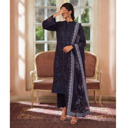 UCA-47 "Sakoon" Embroidered Cambric 3 Pc Collection | Casuallite