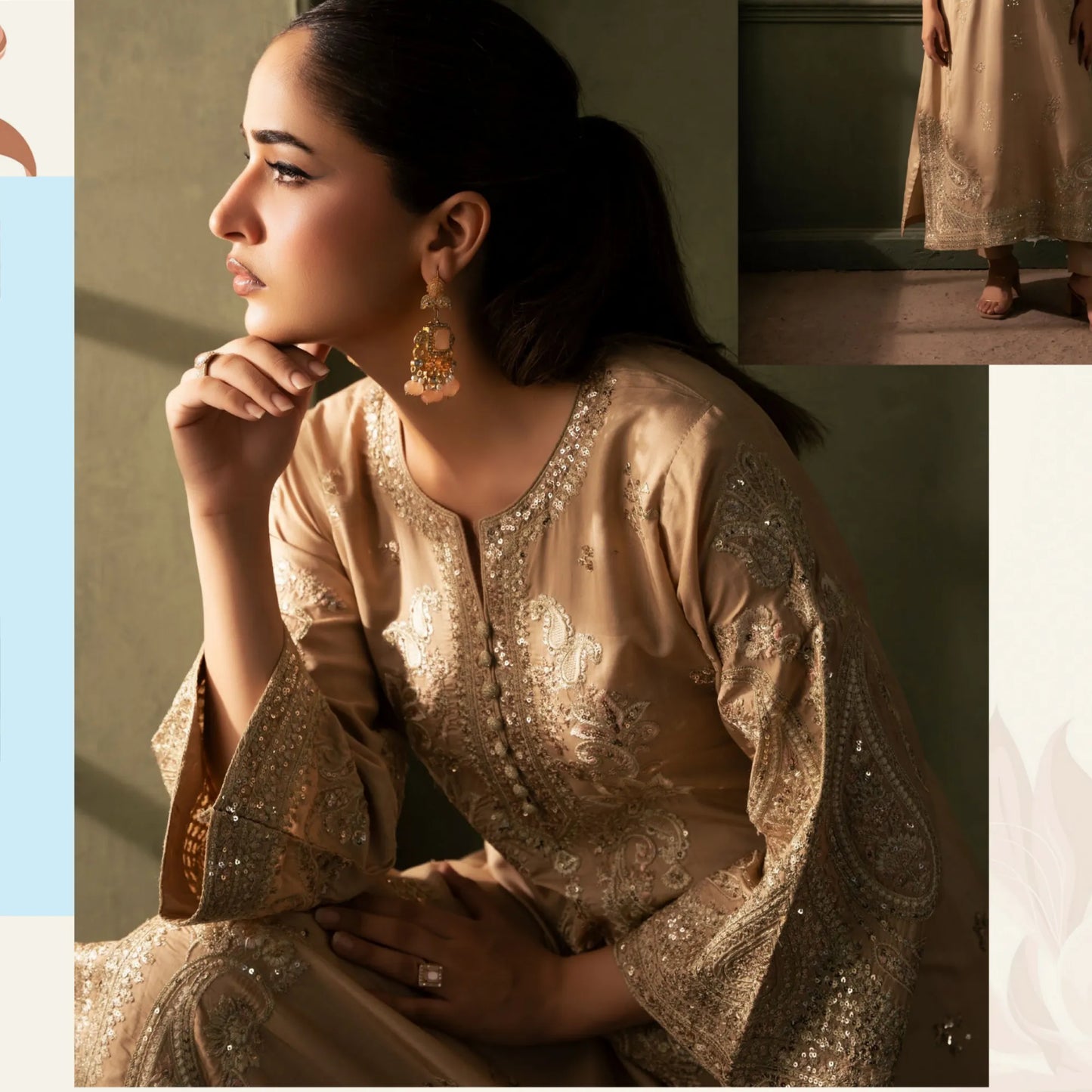 UTT-24 "Ethnic Essence" Luxury Viscose 2 Pc Collection | Traditional Thread