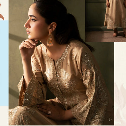 UTT-24 "Ethnic Essence" Luxury Viscose 2 Pc Collection | Traditional Thread