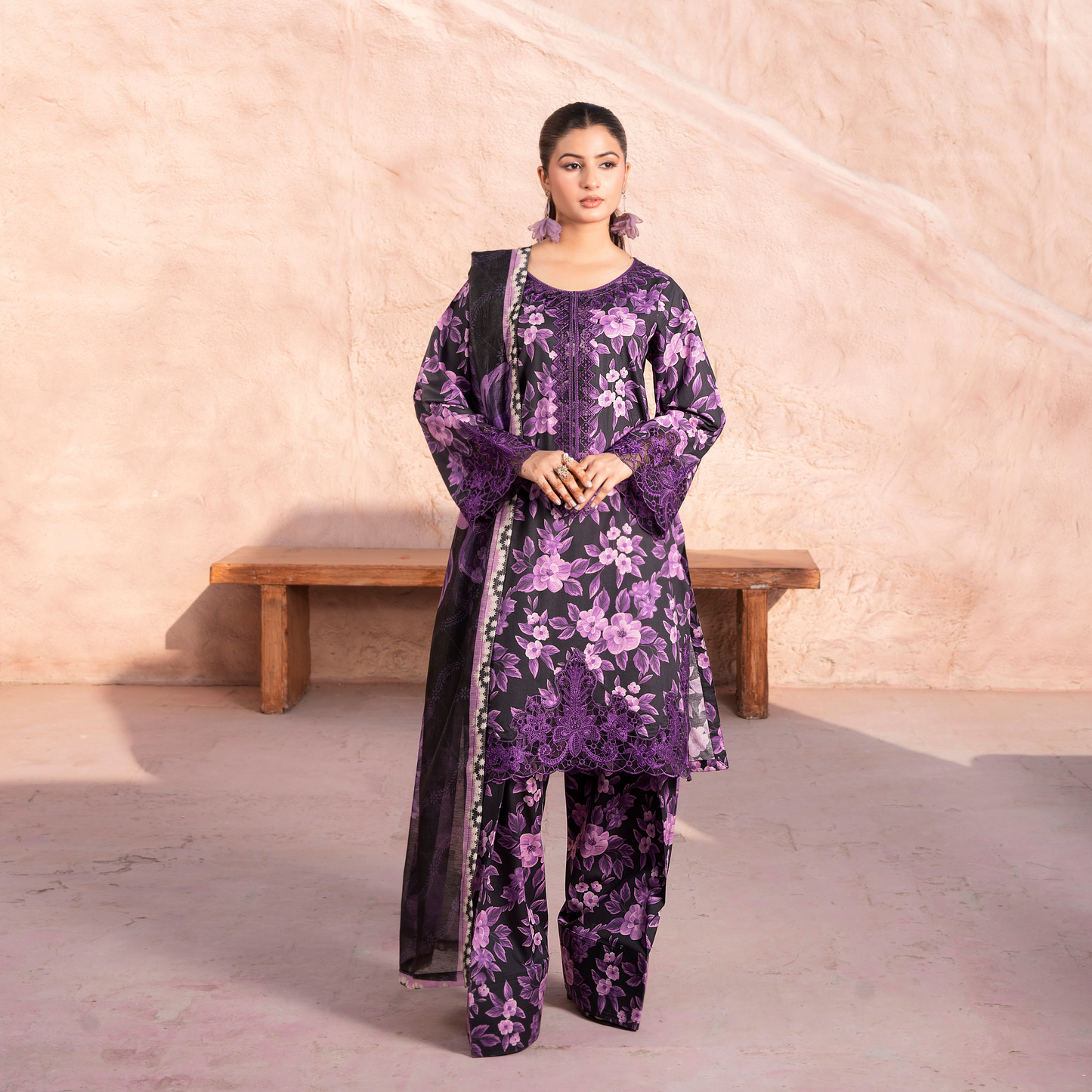 RA-17 Embroidered Printed Lawn Collection | Ready to Wear | Raniya.h