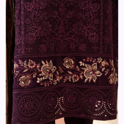 3 Pc Ready to Wear Embroidered Collection | Karma Collection | UMKC01001