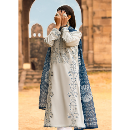 UCA-19 3 Pc Embroidered Cotton Lawn Ready to Wear Eid Collection by Casuallite