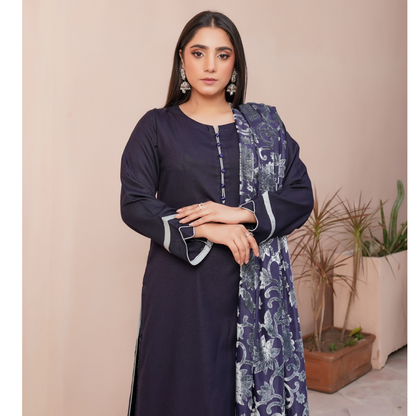 UMS-54 "Venus" by Simrans Palachi Shawl Linen Shalwar kammez Winter Collection