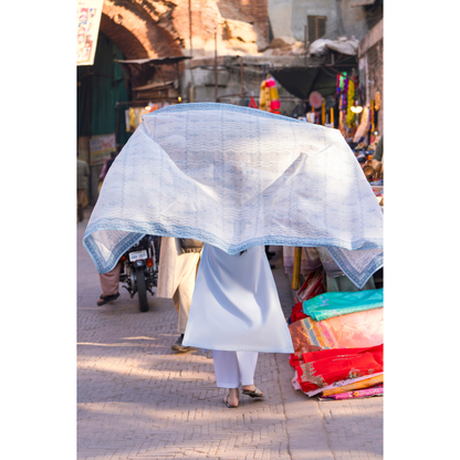 UCA-15 3 Pc Embroidered Cambric Cotton Ready to Wear Eid Collection by Casuallite