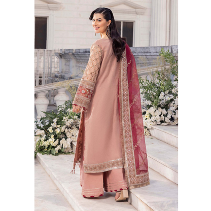 UTT-11 "Jab We Met" Embroidered Luxury festive 3 Pc Pakistani Dress by Traditional Thread