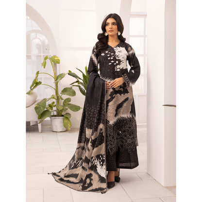 3 Pc Luxury Khaddar Ready to Wear Embroidered Printed Collection by Simrans