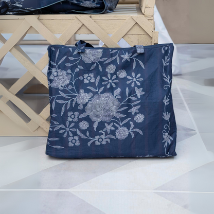 2 Printed Pakistani Co-Ords Set with Bag | Ready to Wear | Raniya.h | UMRAH0901