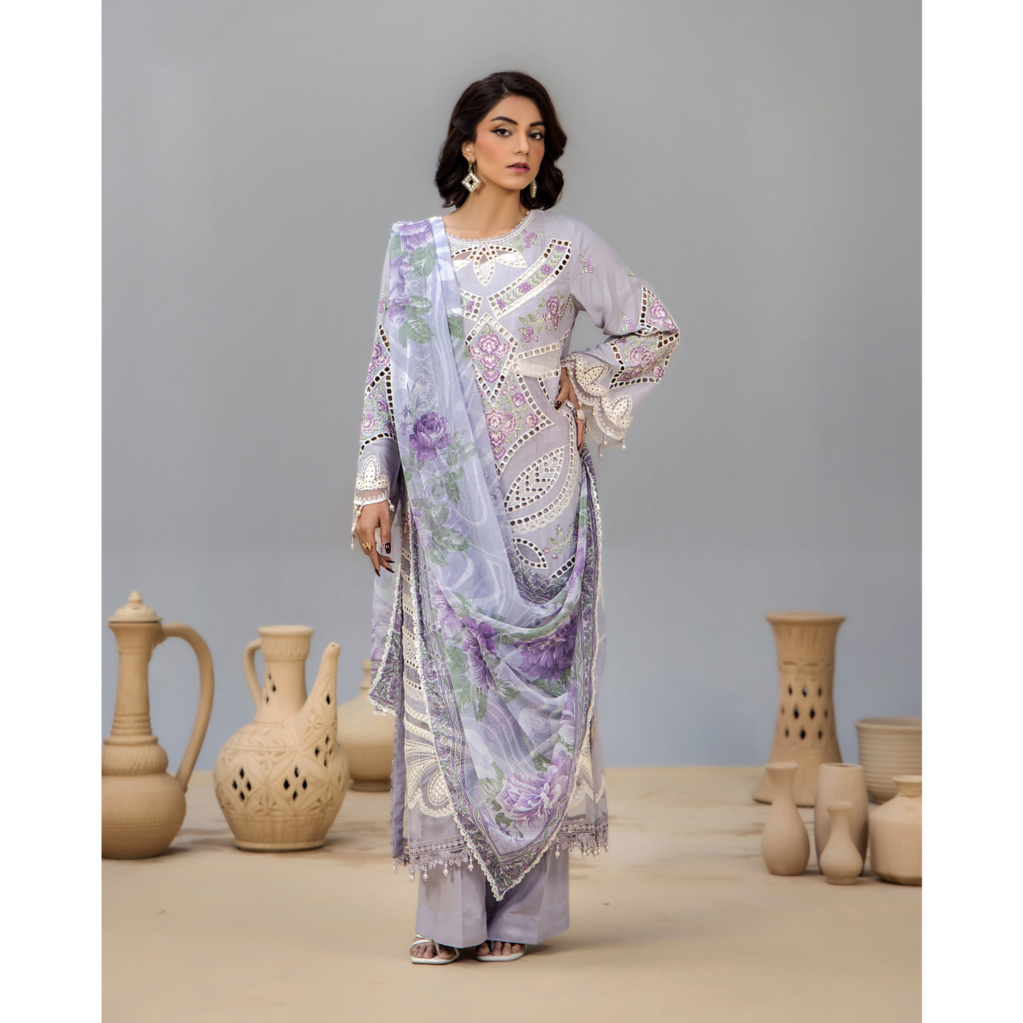 UTT-07 Luxury Festive Summer Lawn Collection | Ready to Wear | Traditional Thread
