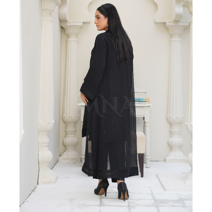 UA-116 Embroidered Jacket Style Collection | Ready to Wear | Umnaa
