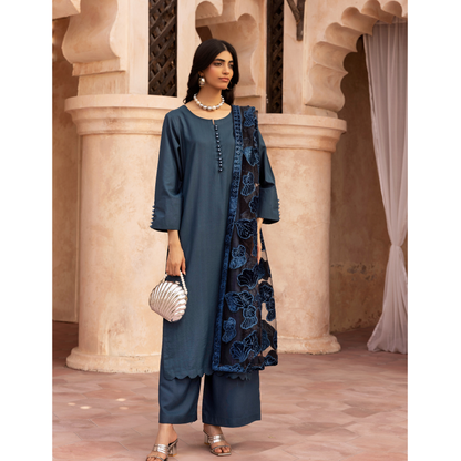 UMS-45 NURA LUX by Simrans Laserkari Dhanak Winter Collection | Ready to Wear | Asian Clothes