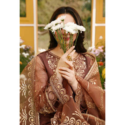 UMS-55 Janan Mother Daughter Chikenkari Jacquard Eid Edit by Simrans | Ready to Wear Asian Pakistani clothes