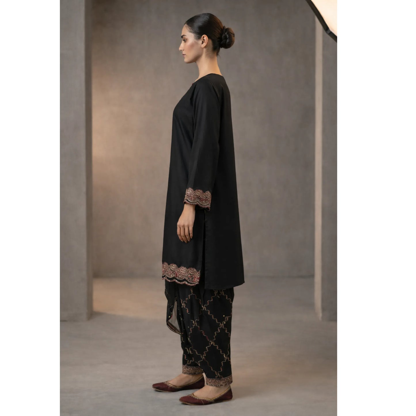 UA-177 Embroidered Viscose Festive Collection by Umnaa