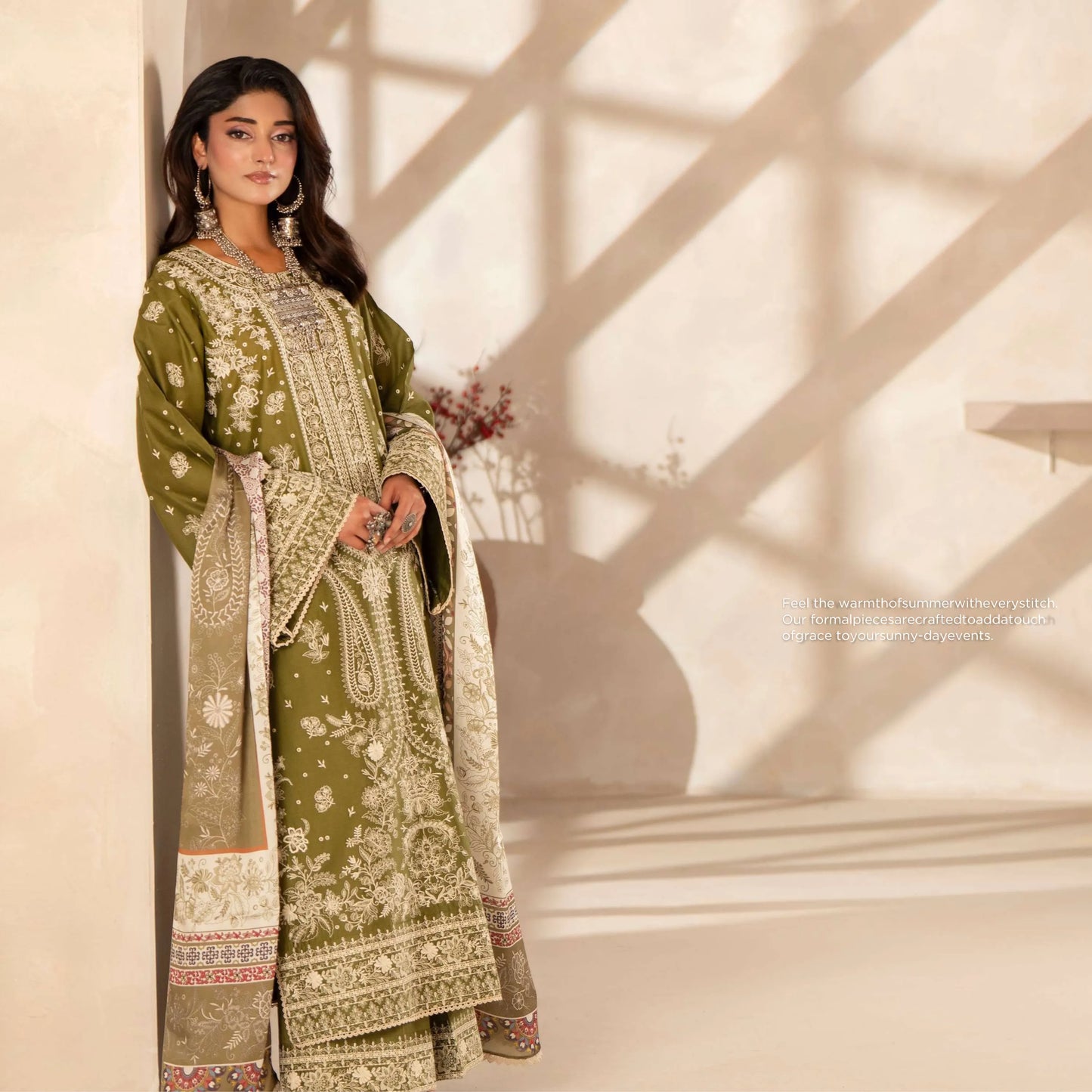 KC-1560 "Ferisha" Embroidered Festive Collection by Karma Collection
