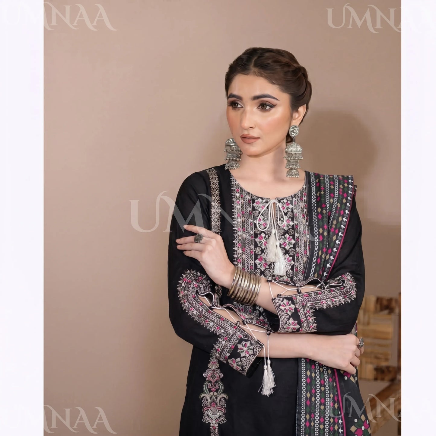 UA-195 Embroidered Cotton Collection by Umnaa | Ready to Wear Pakistani Asian Clothing Regular price£44.99 GBP