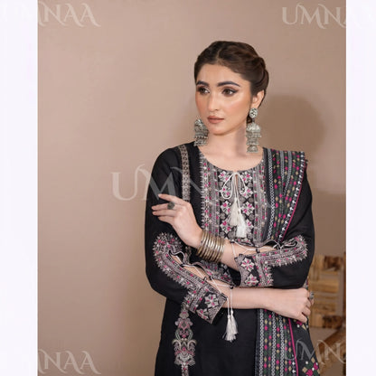 UA-195 Embroidered Cotton Collection by Umnaa | Ready to Wear Pakistani Asian Clothing Regular price£44.99 GBP