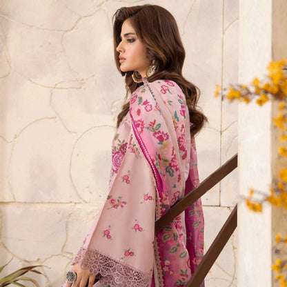 KC-1569 "Tabeer" Embroidered Festive Cambric Cotton Collection by Karma Collection