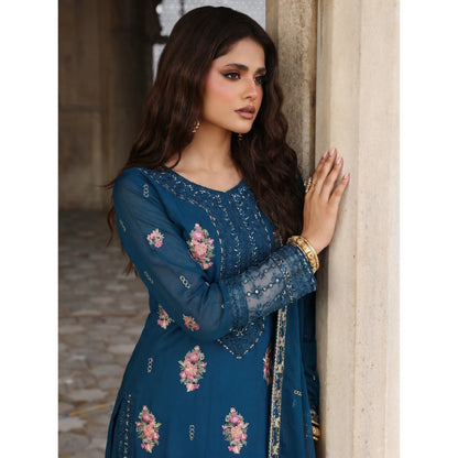 UA-201 Embroidered Cotton Festive Collection By Umnaa | Ready to Wear Pakistani Asian clothes