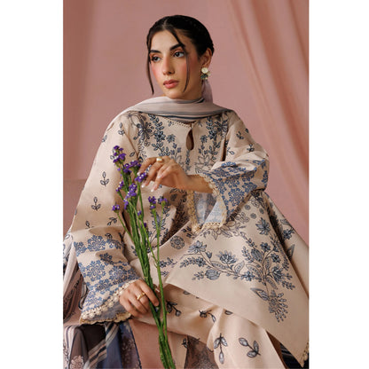 UE-02 "Printed Essential" by Esra Fashion Summer Printed Lawn 3 Piece Collection | Pakistani Asian Clothes