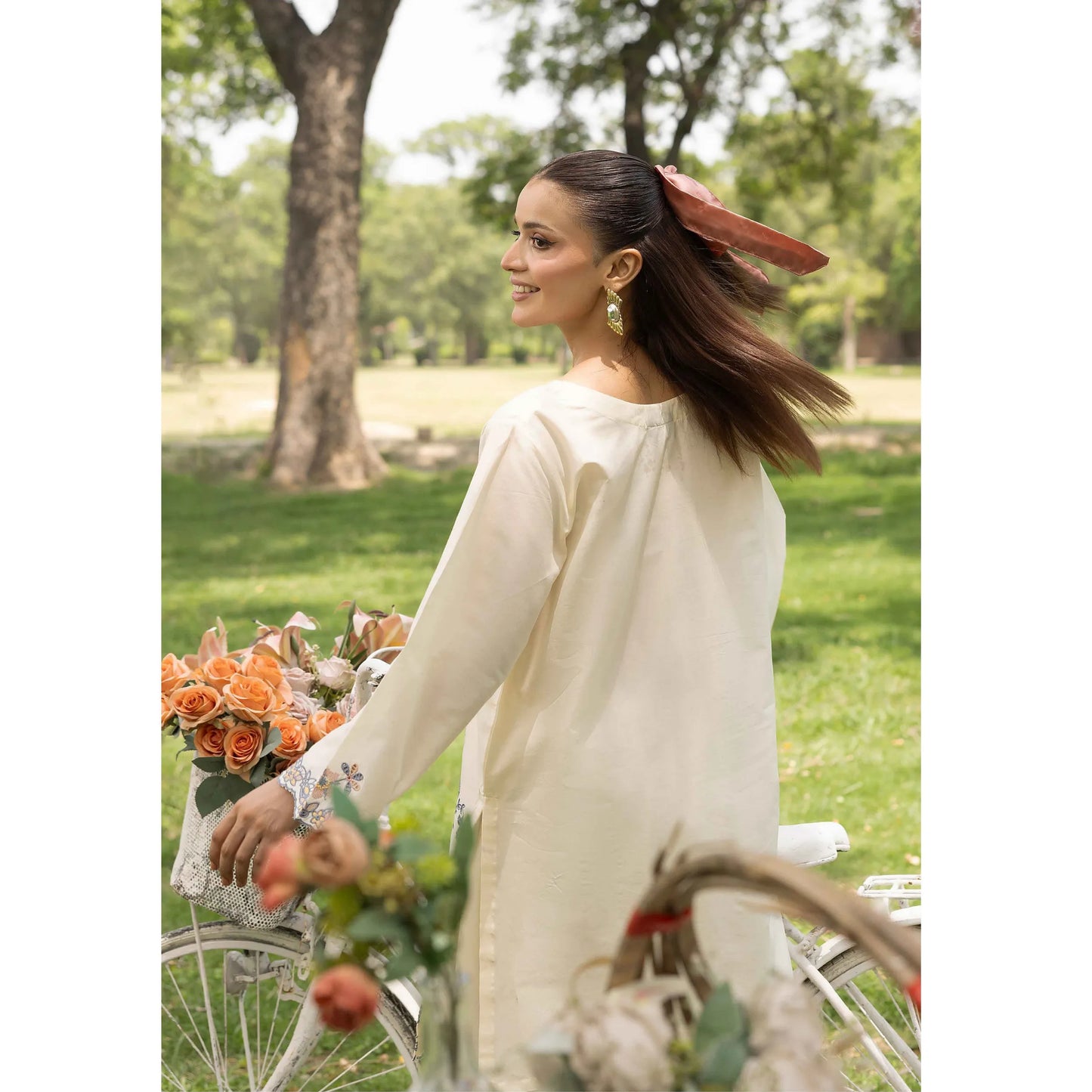 UMS-66 "Image Kari" Embroidered Lawn Co-Ords Set by Simrans | Ready to Wear Pakistani Asian clothes