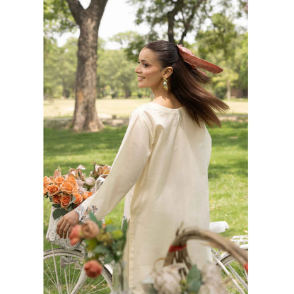 UMS-66 "Image Kari" Embroidered Lawn Co-Ords Set by Simrans | Ready to Wear Pakistani Asian clothes