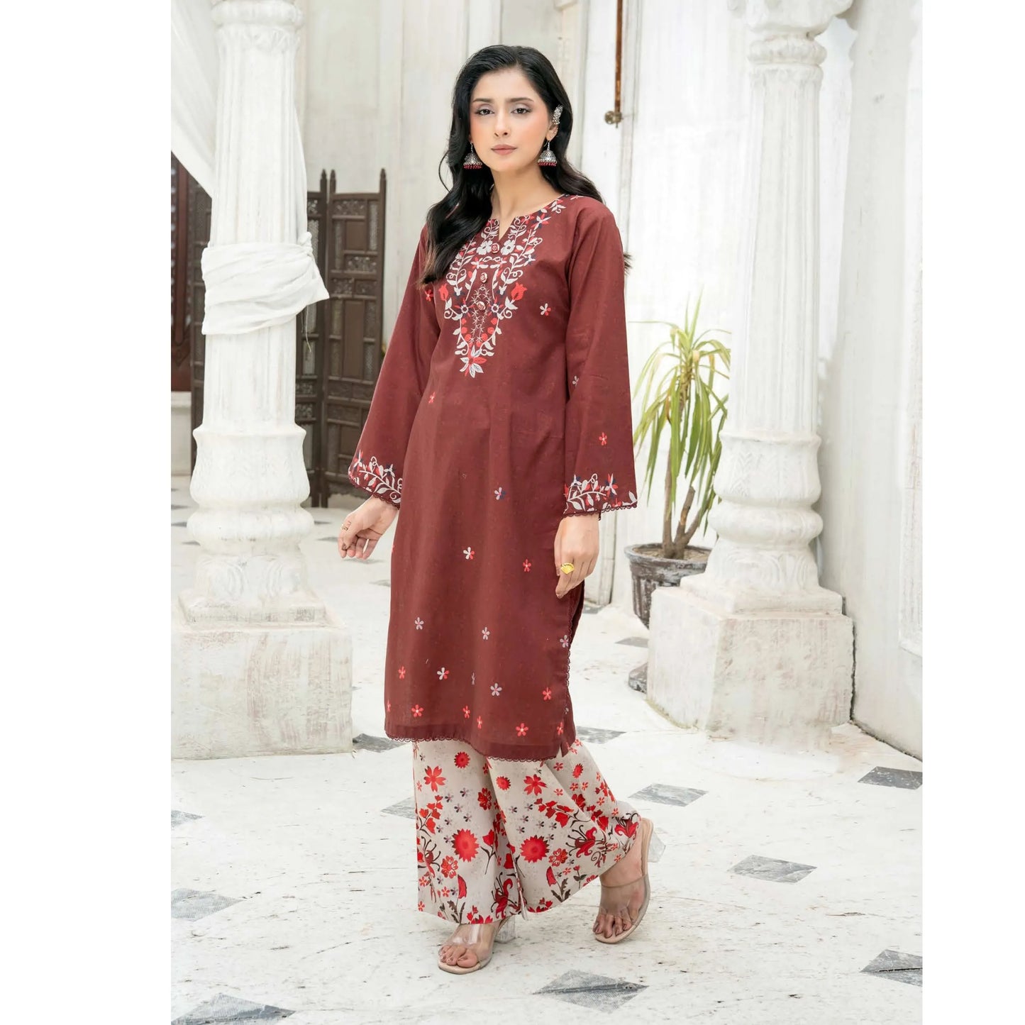 UMRZ-63 "Aleezay Prints" by Rangz Printed Lawn Co Ord set collection| Ready to Wear Pakistani Asian clothes