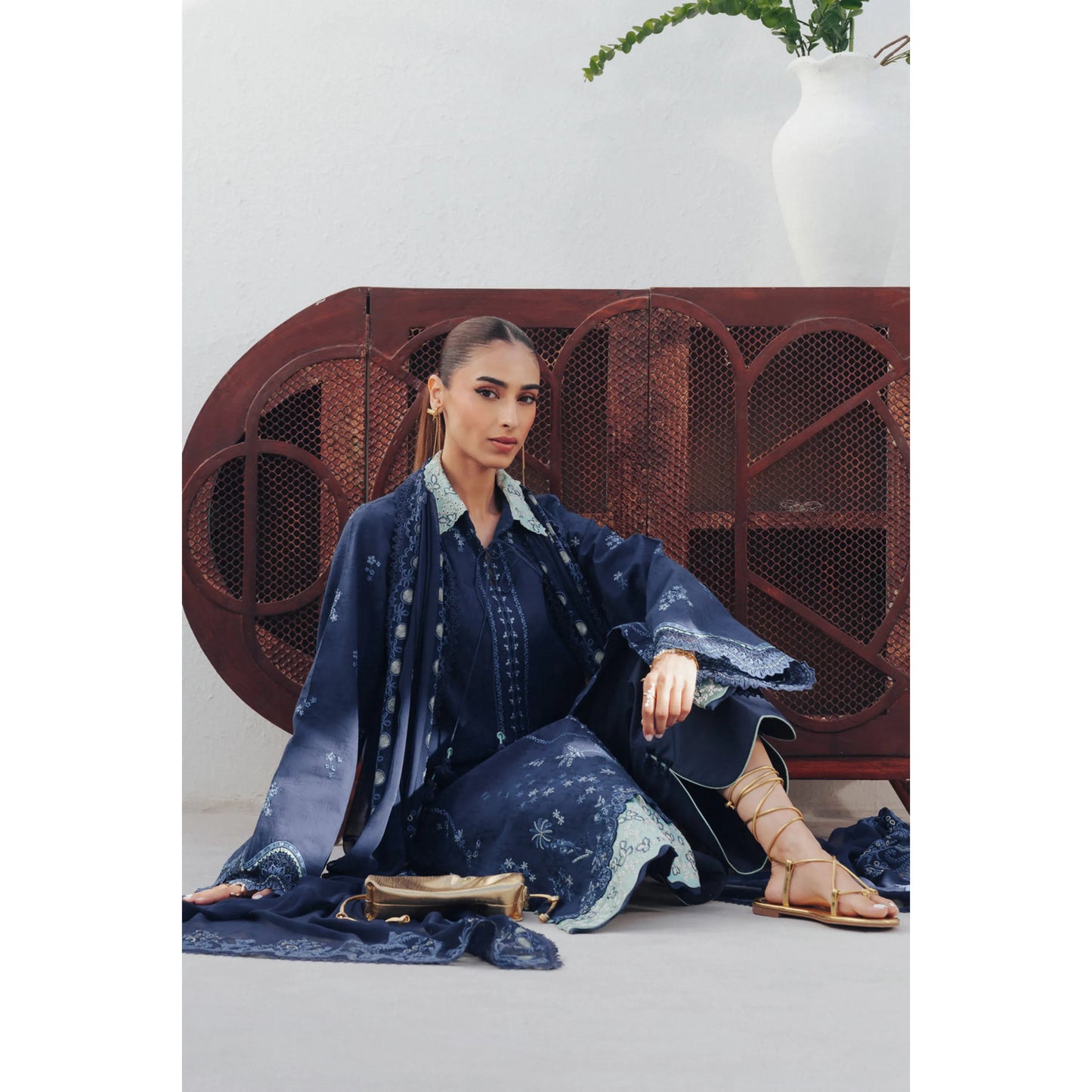 UQR-01 Qalamkar Basic Pret 26" Summer Collection | Ready to Wear Asian clothes