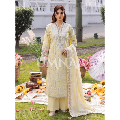 UA-250 Embroidered Cambric Cotton Collection by Umnaa