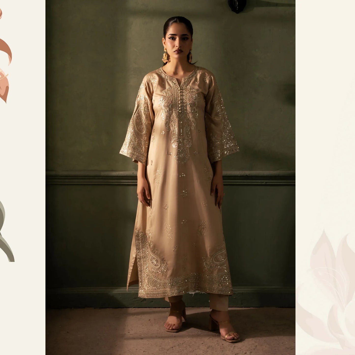 UTT-24 "Ethnic Essence" Luxury Viscose 2 Pc Collection | Traditional Thread