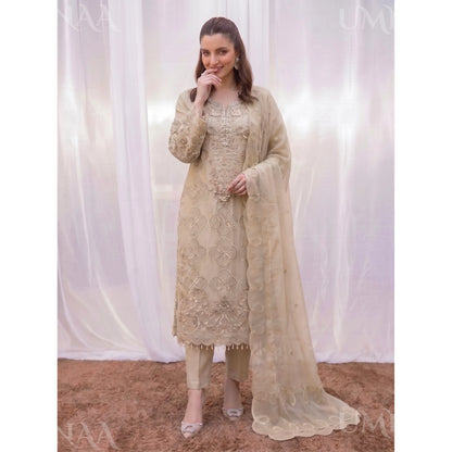 UA-295 Luxury Chiffon 3 Pc Collection | Umnaa