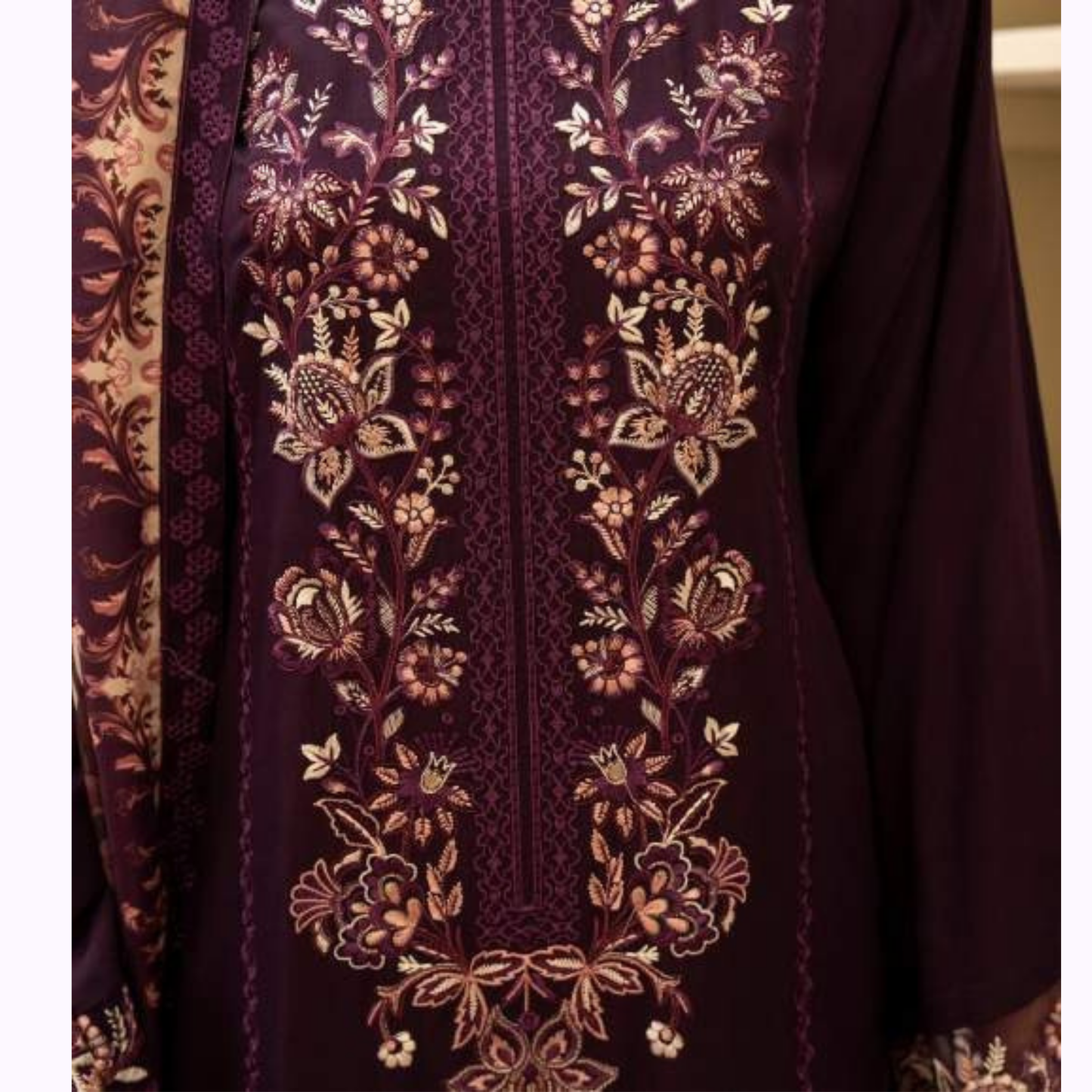 3 Pc Ready to Wear Embroidered Collection | Karma Collection | UMKC01001