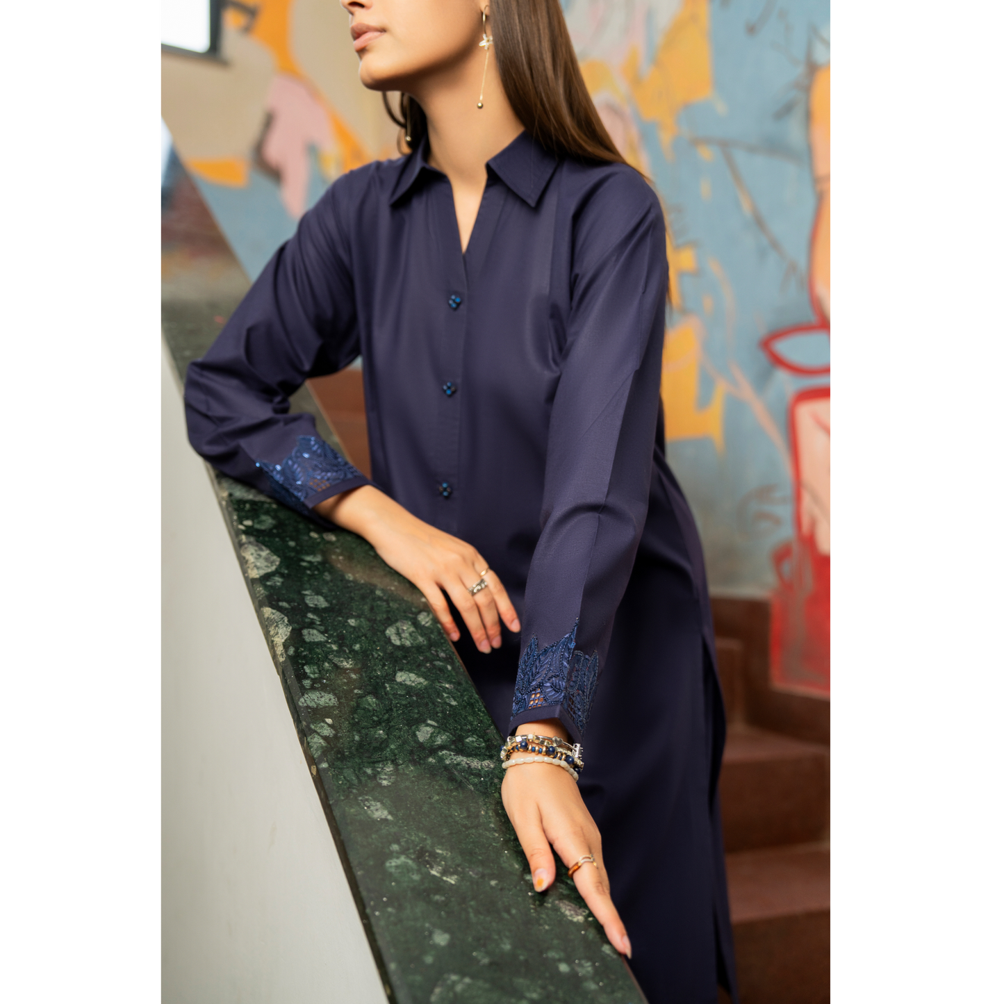 UCA-21 2 pc Summer Cotton Co Ord Set | Ready to Wear | Casuallite