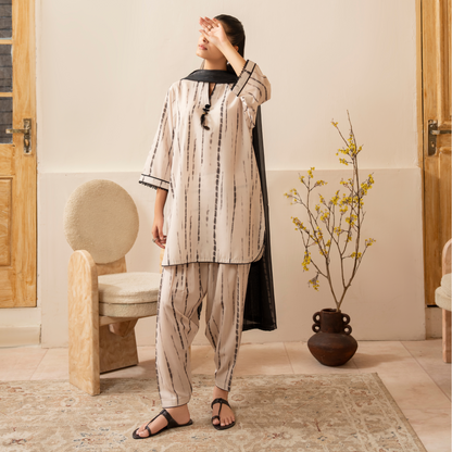 UCA-25 "Janaan" Viscose Silk 3 Pc Collection by Casuallite