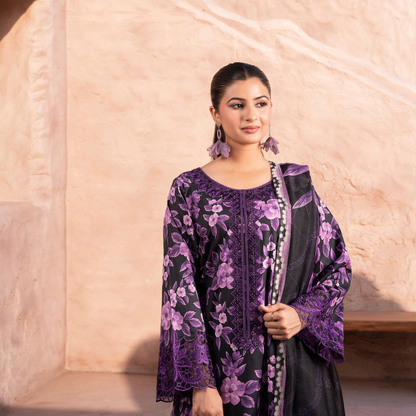 RA-17 Embroidered Printed Lawn Collection | Ready to Wear | Raniya.h