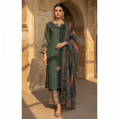 UA-178 Embroidered Cotton Festive Collection by Umnaa