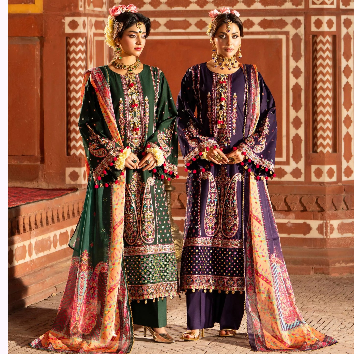 KC-1555 "Chaand Raat" Embroidered Festive Collection by Karma Collection
