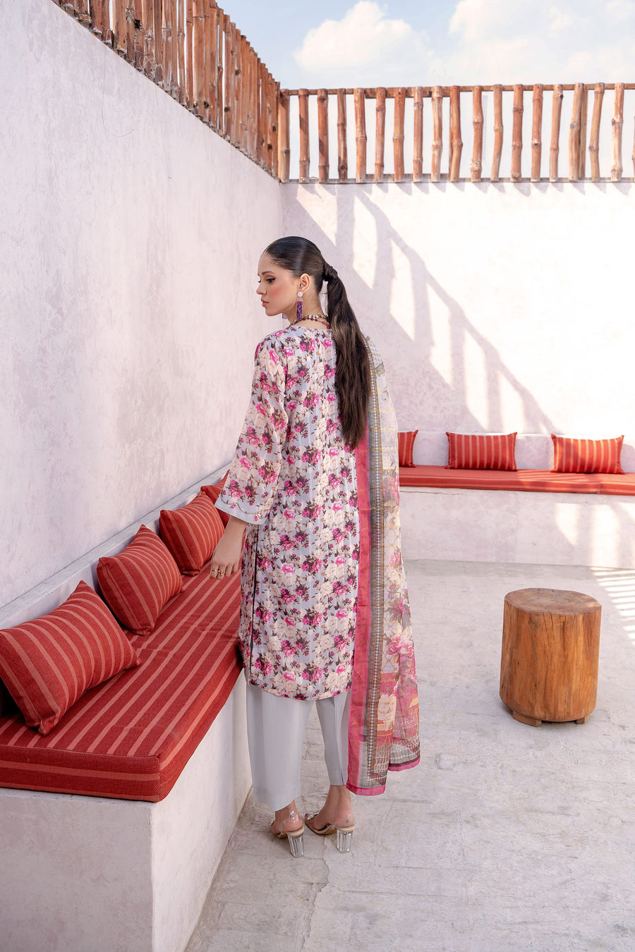 3 - PIECE DIGITAL PRINTED LAWN DRESS - RANIYA.H