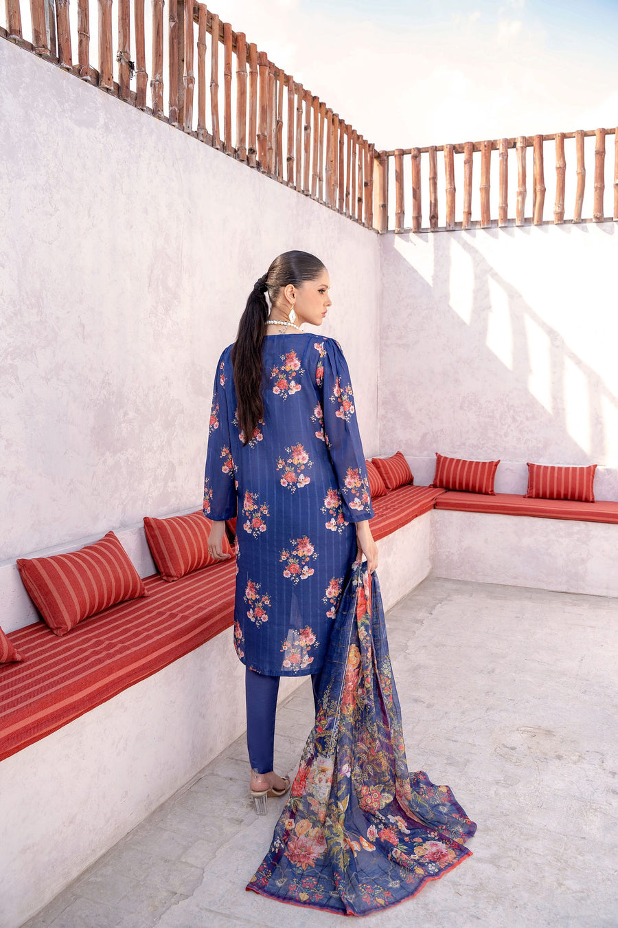 3 - PIECE DIGITAL PRINTED LAWN DRESS - RANIYA.H