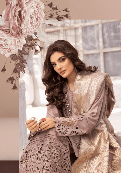 (Quick Sand) "IVY CHICKEN KARI" By SIMRANS  | Linen 3pc Readymade