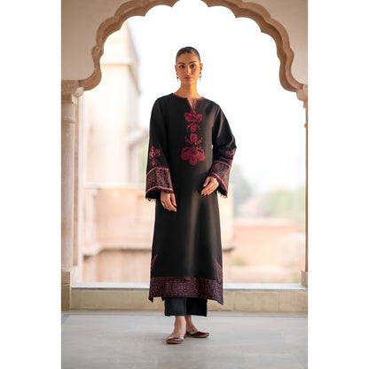 2 Pc Embroidered Lawn ready to wear Dress | Summer Wear | Tana bana