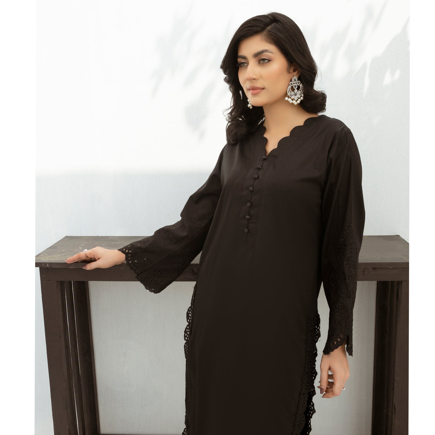 2 Pc Embroidered Cotton Pakistani Co-Ords Set | Summer Wear| Umnaa