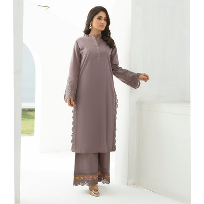 UA-80 2 Pc Embroidered Cotton Pakistani Co-Ords Set | Summer Wear| Umnaa