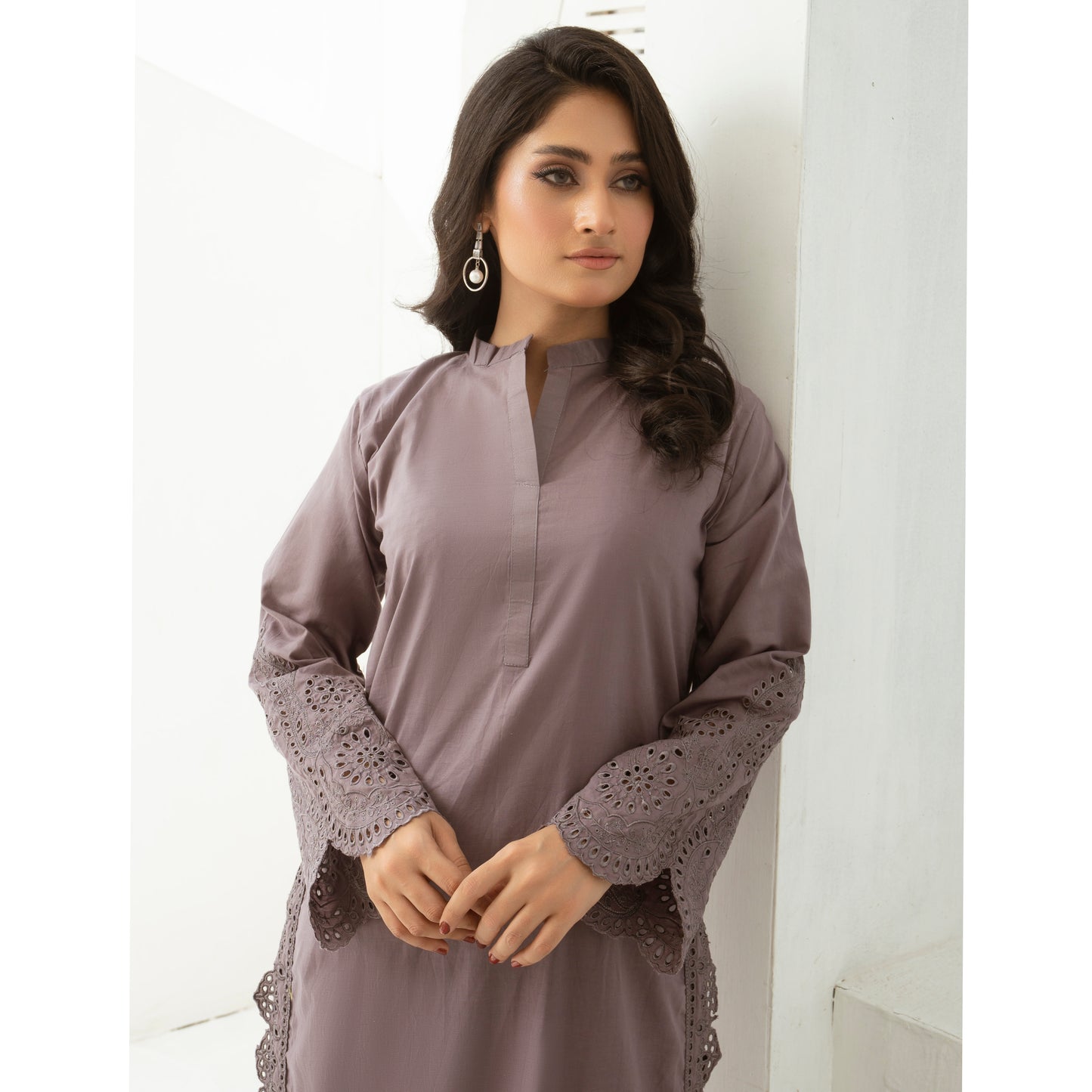 2 Pc Embroidered Cotton Pakistani Co-Ords Set | Summer Wear| Umnaa